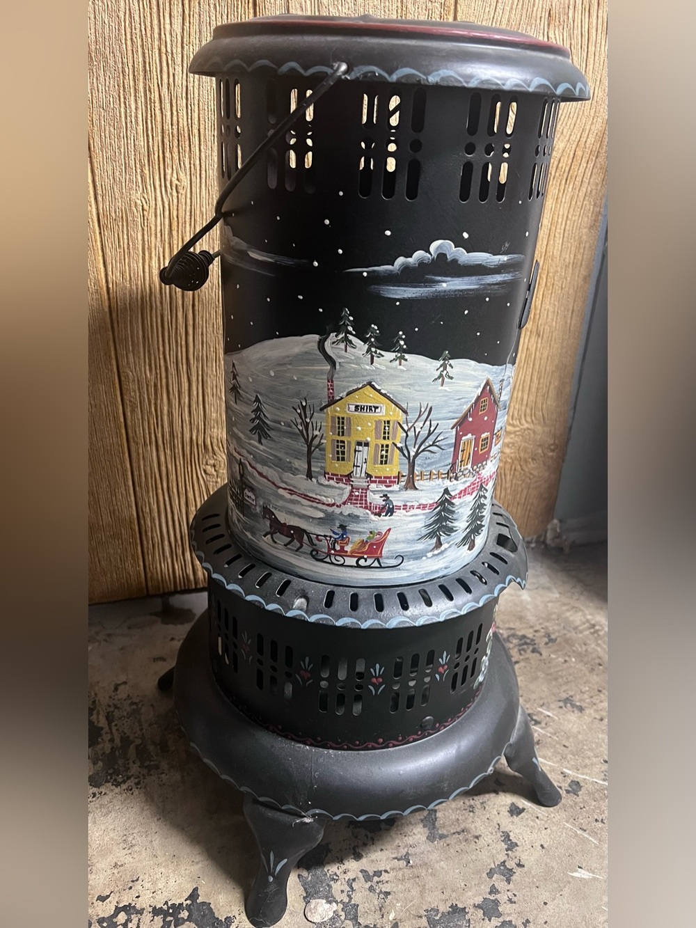Vintage Perfection Oil Kerosene Heater Made In U.S.A.